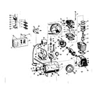 Craftsman 106152080 replacement parts diagram
