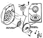 Craftsman 91763208 rewind starter diagram