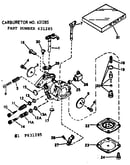 Carburetor no. 631285