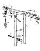 A-rear t-frame
