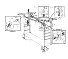 Sears 512720680 c-overhead rails diagram
