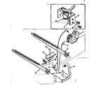 Kenmore 867761712 burner and manifold assembly diagram