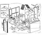 Kenmore 867761721 furnace assembly diagram