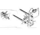 Kenmore 867762702 burner and manifold assembly diagram