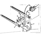 Kenmore 867762743 burner & manifold assembly diagram