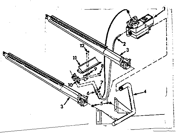 Burner & manifold assembly