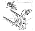 Kenmore 867763722 burner & manifold assembly diagram