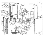 Kenmore 867763731 furnace assemblies diagram