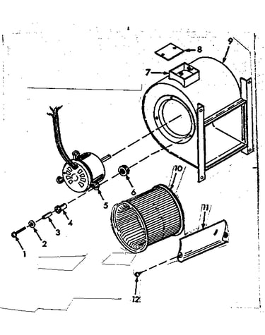 H-q blower assembly