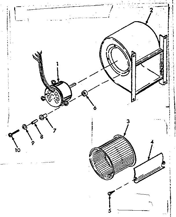 H-q blower assembly