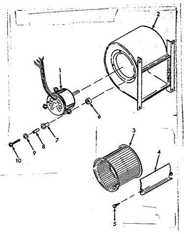 H-q blower assembly