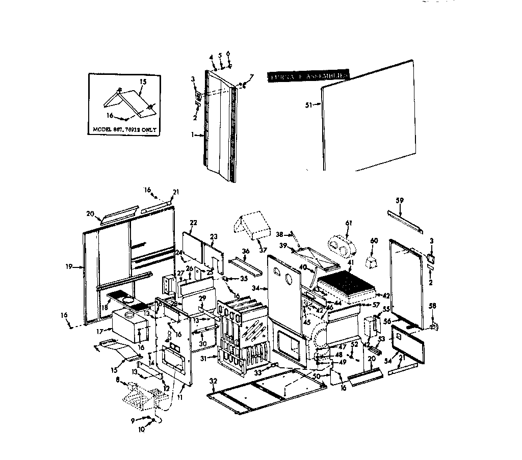 Furnace assemblies
