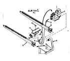 Kenmore 86776912 burner & manifold assembly diagram