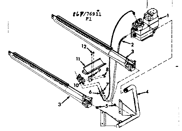 Burner & manifold assembly