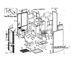 Kenmore 867769141 furnace assemblies diagram