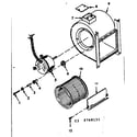 Kenmore 867769131 blower diagram