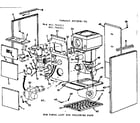 Kenmore 867744721 furnace assemblies diagram