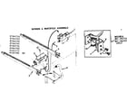 Kenmore 867764722 burner & manifold assembly diagram