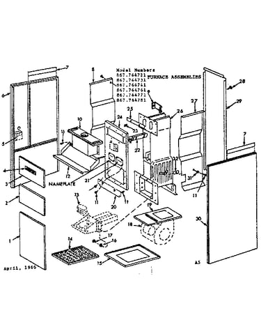 Furnace assemblies