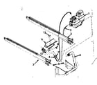 Kenmore 86776915 burner & manifold assembly diagram