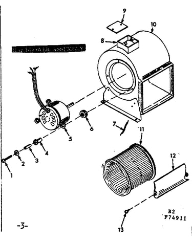Hq blower assembly