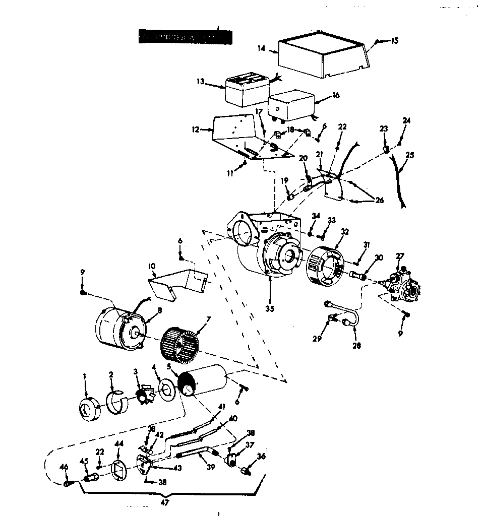 Oil burner assembly