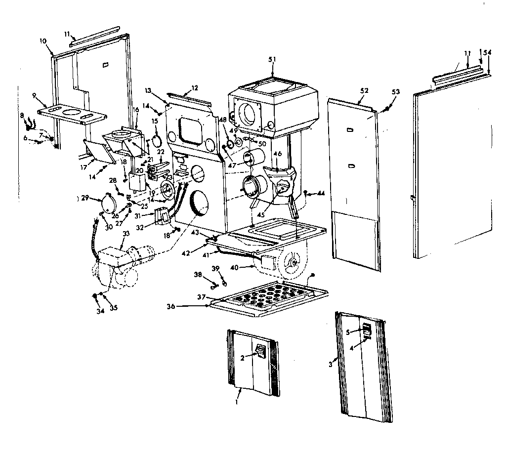 Furnace assemblies