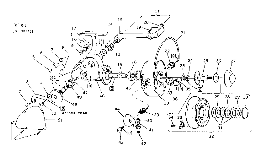 Spinning reel assembly