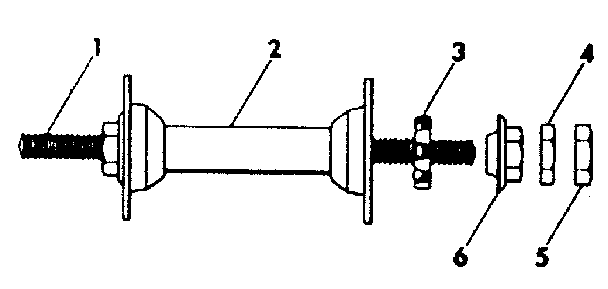 Front hub parts