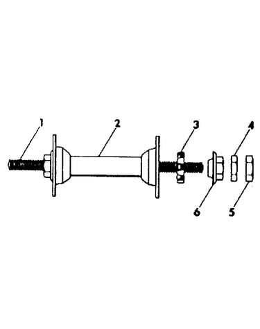 Front hub parts