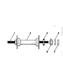 Front hub parts