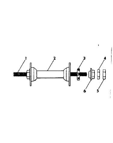 Front hub parts