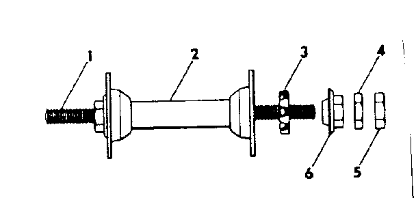 Front hub parts