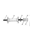 Front hub parts