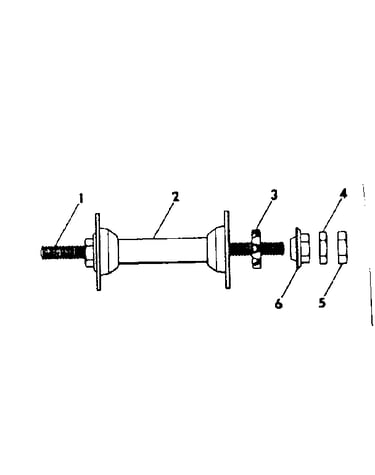 Front hub parts