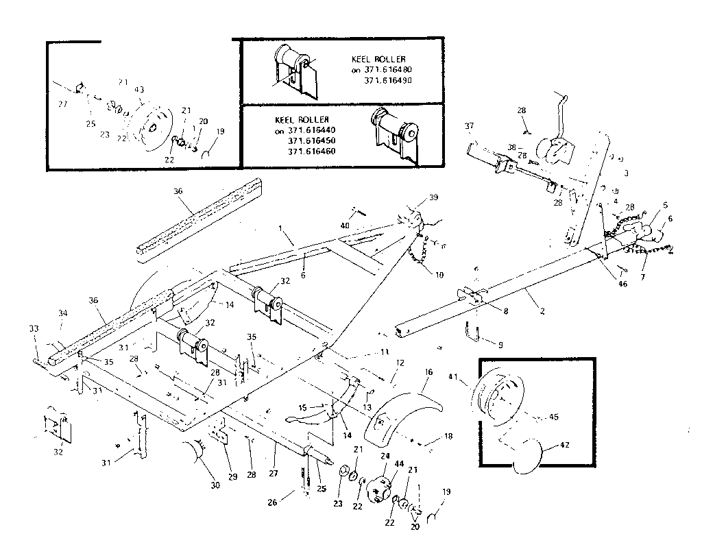Boat trailer