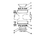 Sears 505477623 hanger fittings diagram