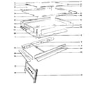 Sears 85425098 unit parts diagram