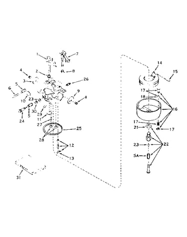 Carburetor no. 630992b
