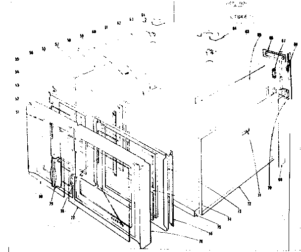 OVEN STRUCTURE SECTION