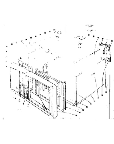 Oven structure section