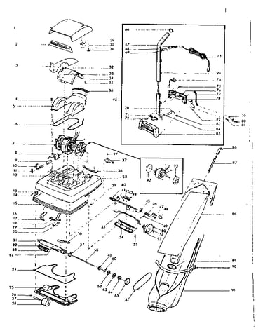 Vacuum cleaner parts