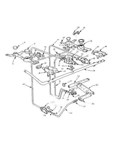 Burner section