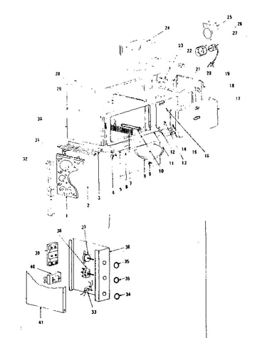 Body section control panel