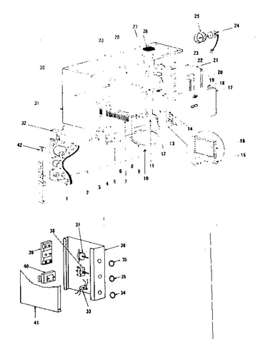 Body section control panel