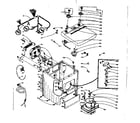 Kenmore 1105807410 machine sub-assembly diagram