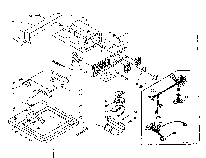 TOP AND CONSOLE ASSEMBLY