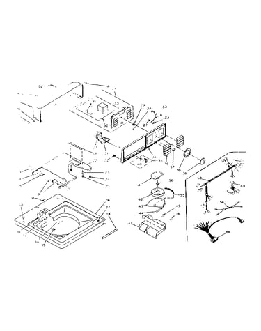 Top and console assembly