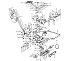 Hoover U7069 main assembly diagram