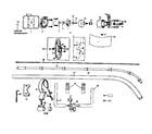 Craftsman 778280051 main drive shaft and housing assembly diagram
